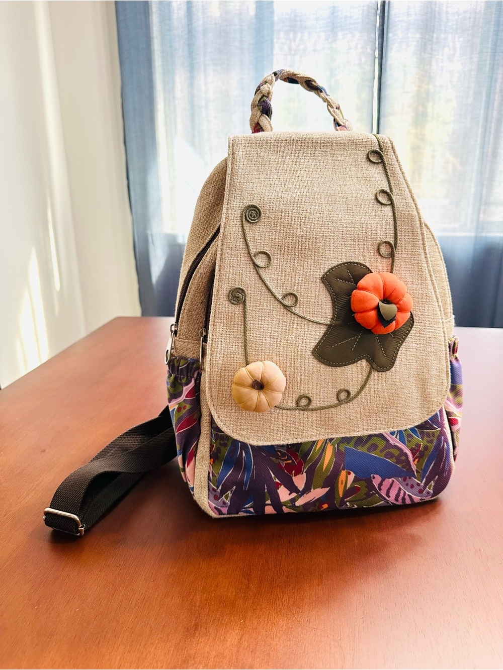 NWOT Mosaic Handcraft Custom Backpack